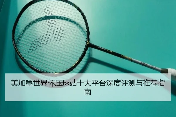 美加墨世界杯压球站十大平台深度评测与推荐指南